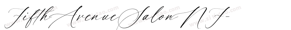 FifthAvenueSalonNF字体转换