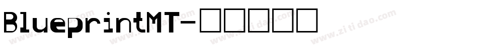 BlueprintMT字体转换