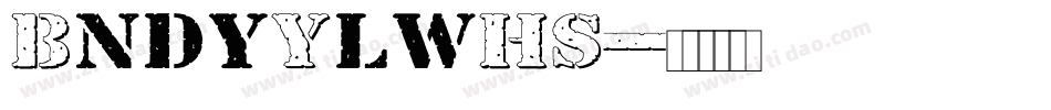 BndyYlwHS字体转换