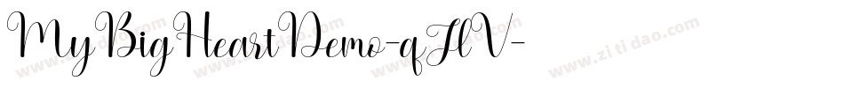MyBigHeartDemo-qJlV字体转换
