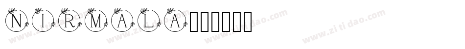 nirmala字体转换