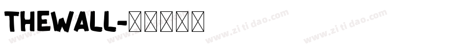 TheWall字体转换