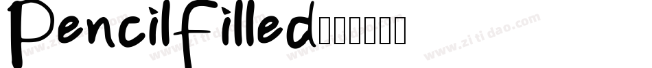 PencilFilled字体转换