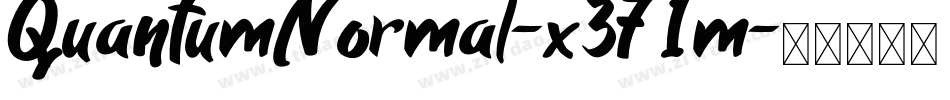 QuantumNormal-x371m字体转换