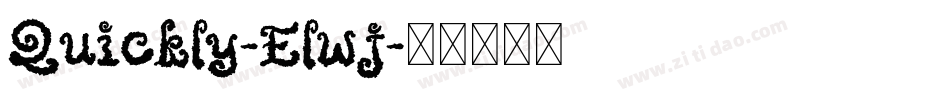 Quickly-Elwj字体转换
