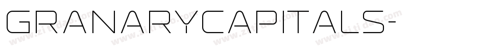 GranaryCapitals字体转换