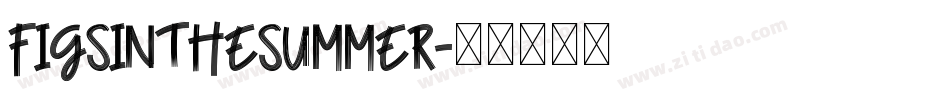 FigsintheSummer字体转换