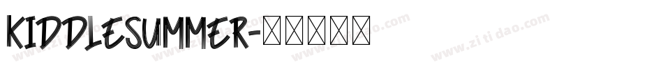 KiddleSummer字体转换