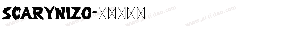 SCARYNIZO字体转换