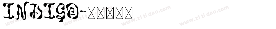 INDIGO字体转换