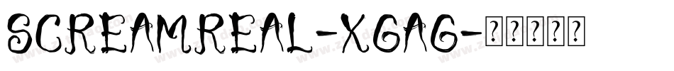 ScreamReal-XgAg字体转换