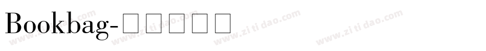 Bookbag字体转换