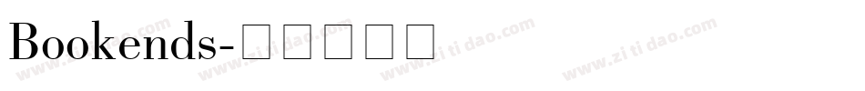 Bookends字体转换