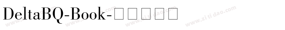 DeltaBQ-Book字体转换
