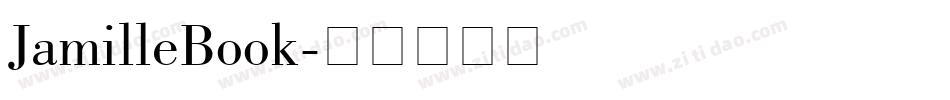 JamilleBook字体转换
