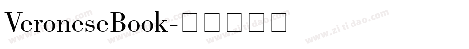 VeroneseBook字体转换