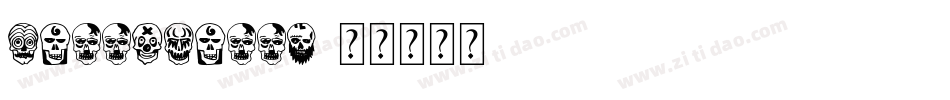 BullSkulls字体转换