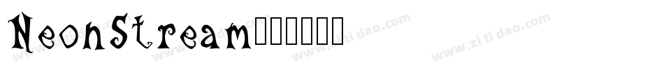 NeonStream字体转换