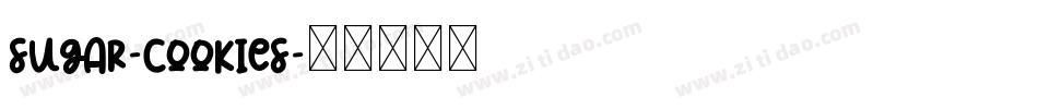 SUGAR-COOKIES字体转换