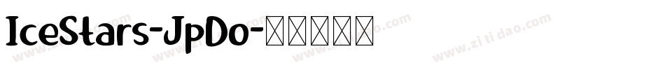 IceStars-JpDo字体转换