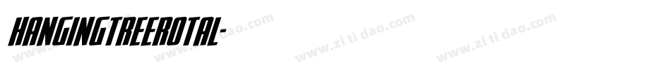hangingtreerotal字体转换