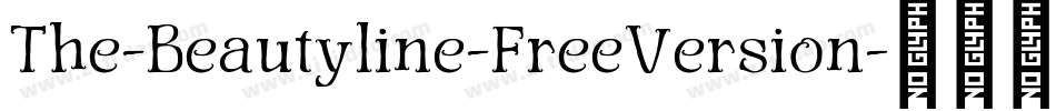The-Beautyline-FreeVersion字体转换
