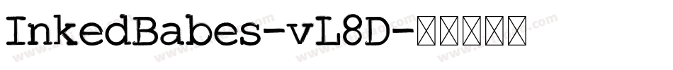 InkedBabes-vL8D字体转换