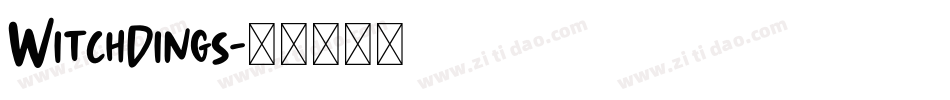 WitchDings字体转换