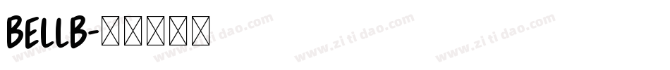 BELLB字体转换