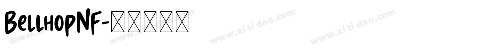 BellhopNF字体转换
