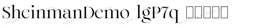 SheinmanDemo-lgP7q字体转换
