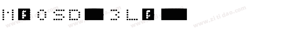 My70SDing-3Ly字体转换