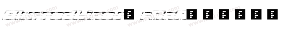 BlurredLines-rAnA字体转换