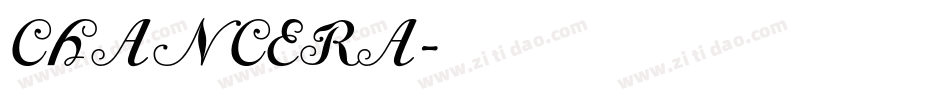 CHANCERA字体转换
