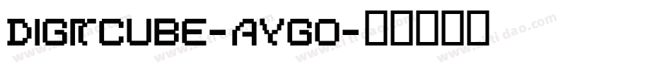 DigitCube-aYgo字体转换