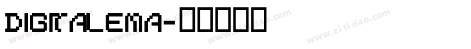 Digitalema字体转换