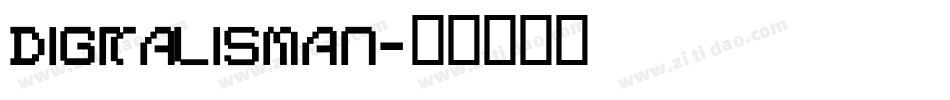 DigitalisMAN字体转换