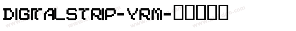 Digitalstrip-yRM字体转换