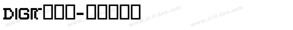 Digit转换器字体转换