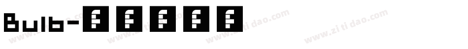 Bulb字体转换