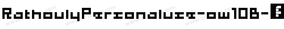 RathoulyPersonaluse-ow10B字体转换
