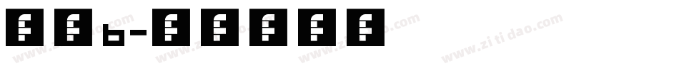 黑体b字体转换
