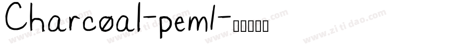 Charcoal-pem1字体转换