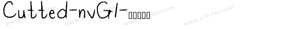 Cutted-nvG1字体转换