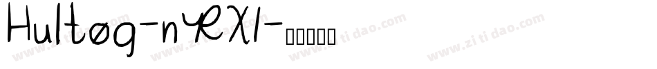 Hultog-nRX1字体转换