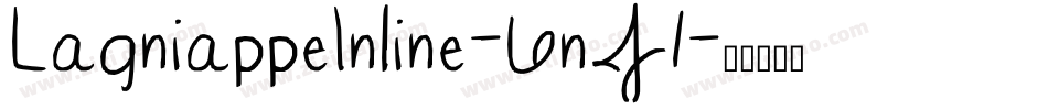 LagniappeInline-6nJ1字体转换