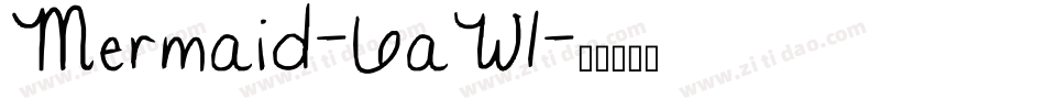 Mermaid-6aW1字体转换