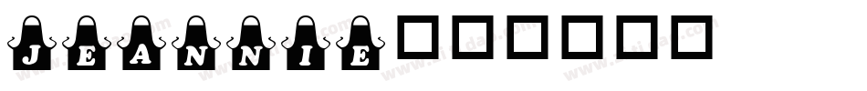 Jeannie字体转换