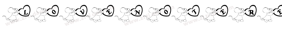 LoveNoteRendered字体转换