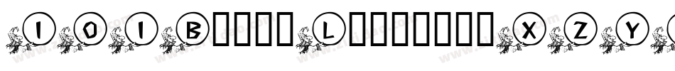 101BlockLetterz-XZYK字体转换